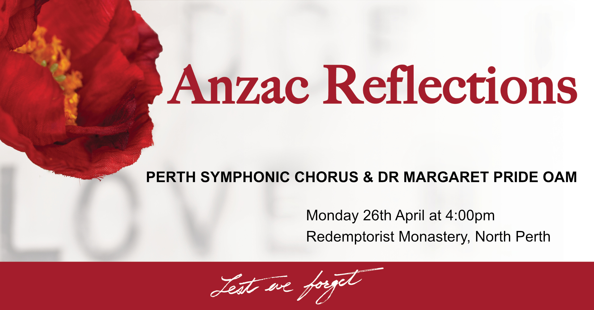 2021 Perth Symphonic Chorus concert