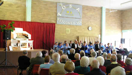 The Triune Singers at the 2008 Anniversary Concert