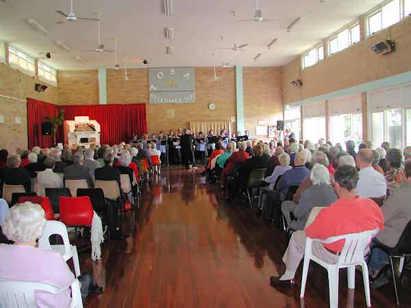 The crowd at the 2008 Anniversary concert