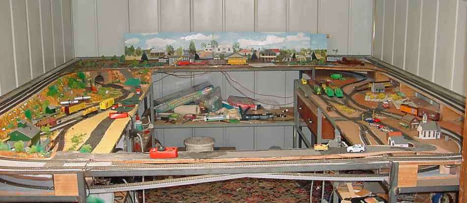 The layout of the complete model