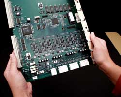 An electronic circuit board