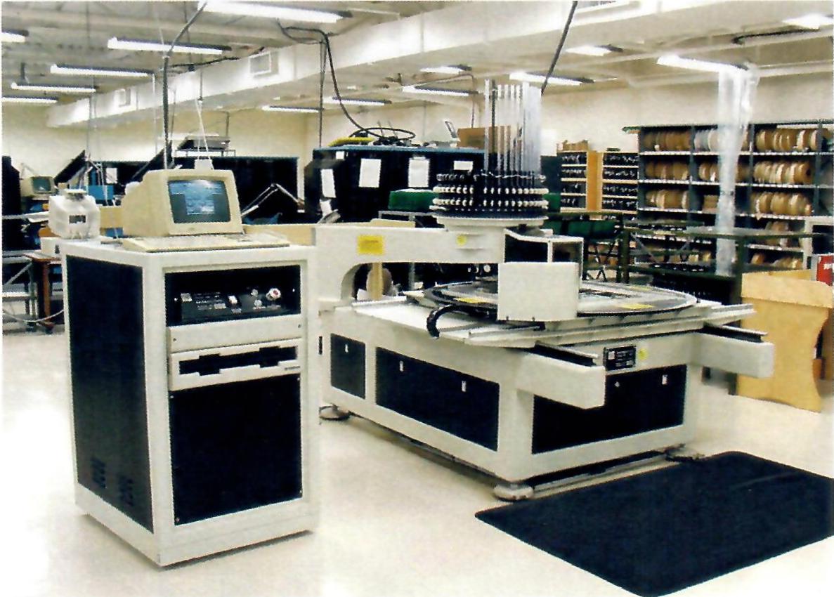 The automatic insertion machine which was obsolete after ten years