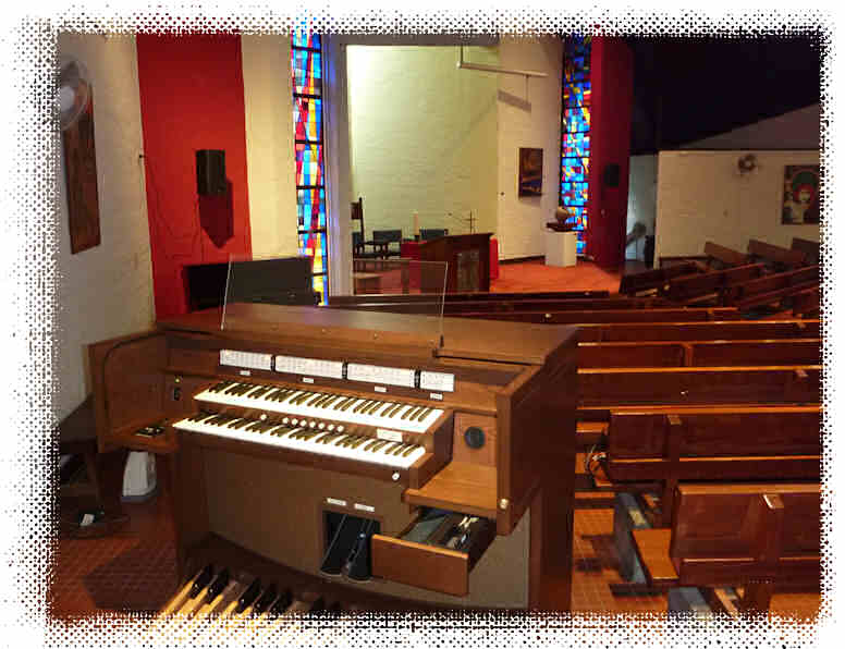 Allen model L-10 installed in Scotch College Chapel