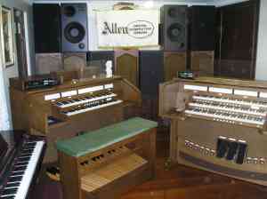 The Allen Organ studio in Western Australia