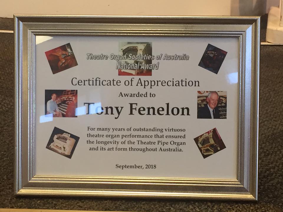 Tony Fenelon Award