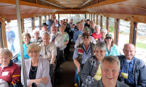 On the Fremantle Tram