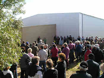 Opening of the Jim Ellison Machinery Shed