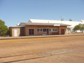 The 'new' railway station